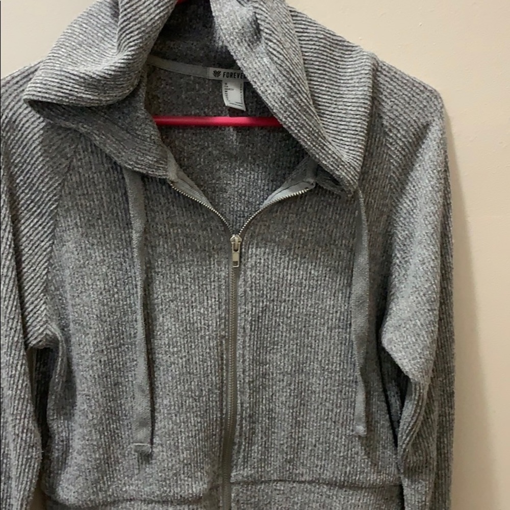 Forever 21 zip hoodie